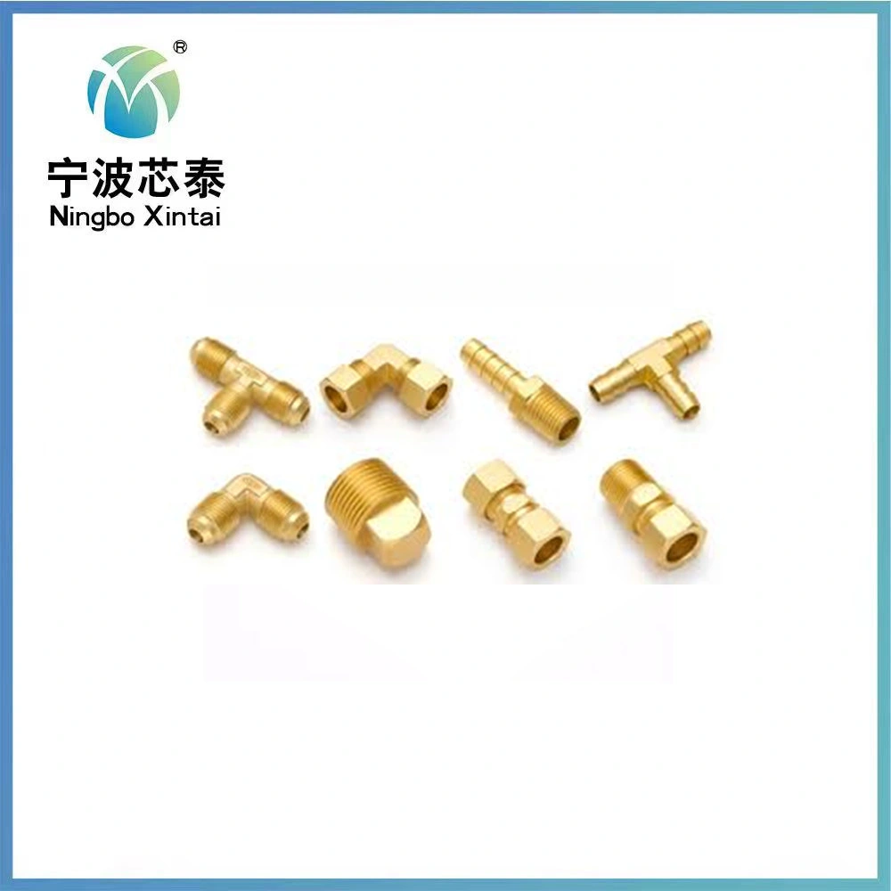 China OEM ODM Supplier Best Parker Etric Male Threaded 24 Degree Cone Seat O Ring Seal Hose Barb Hydraulic Brass Fittings