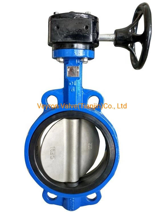 ANSI DIN BS En Ductile Iron Di Stainless Carbon Steel Brass Bronze 2507 2205 Disc Handle Wormgear Pneumatic Electric Wafer Style Butterfly Valve DN80 3&quot; Inch