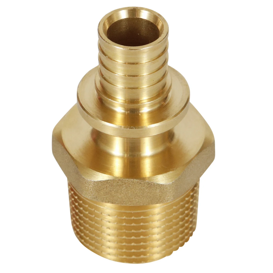 Brass Compression Tee Pex Pipe Quick Female Threaded Coupling Fittings
