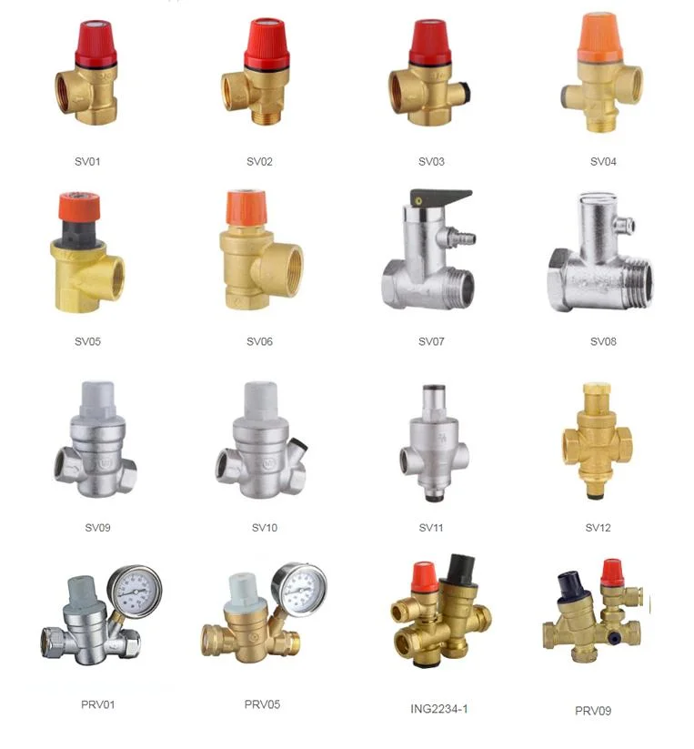 Full Rnage Heatings Balance Pressure Reducing Safety Radiator Air Vents Control Valves