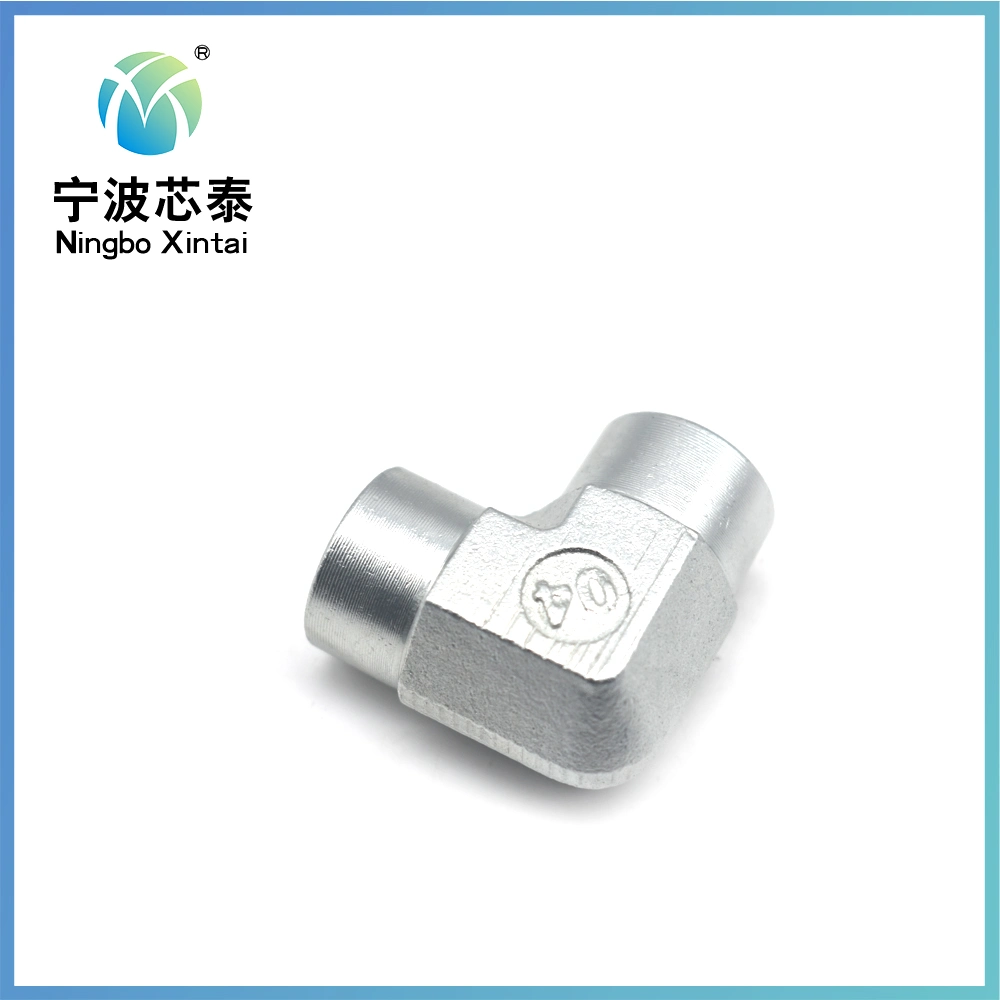 7b9-Pk 90 Elbow Bsp Female ISO 1179 Carbon Steel Tube Fitting for Machinery