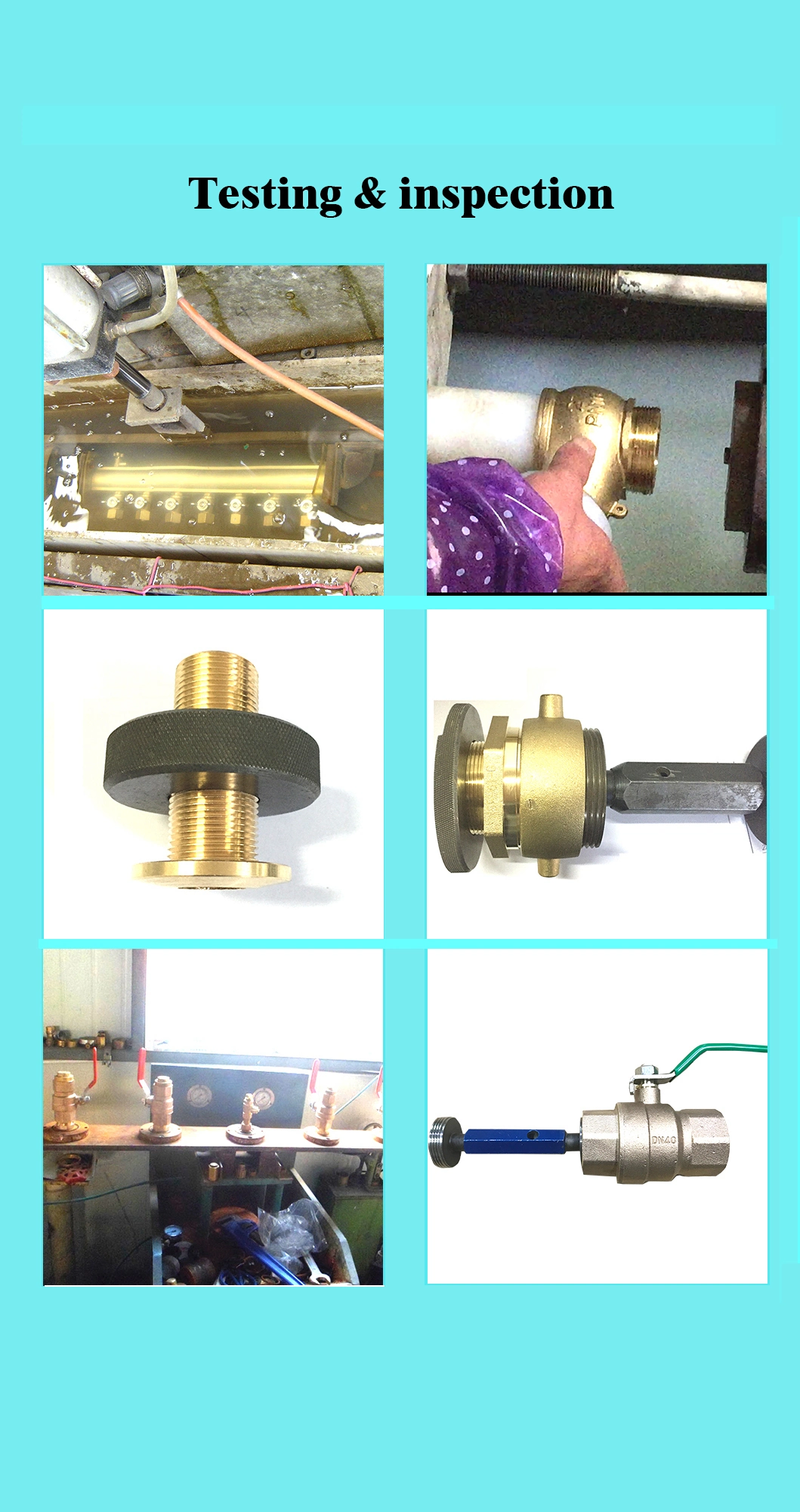 Brass Manifold for Heating System