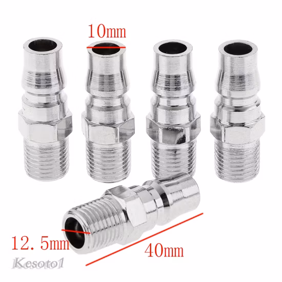 Competitive Price Custom Manufacturing CNC Turning Machining Metal Precision Threaded Brass Hose Fitting