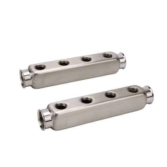 Factory Water Valved Stainless Steel Manifold Hosehold Radiant Floor Heating Manifold