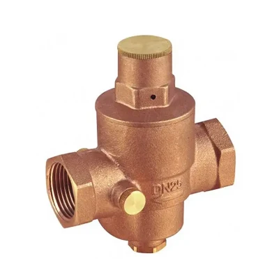 Best Quality 1/2in 3/4in 1in Brass Air Vent Valve Bronze Angle Valve Pressure Reducing Pn16