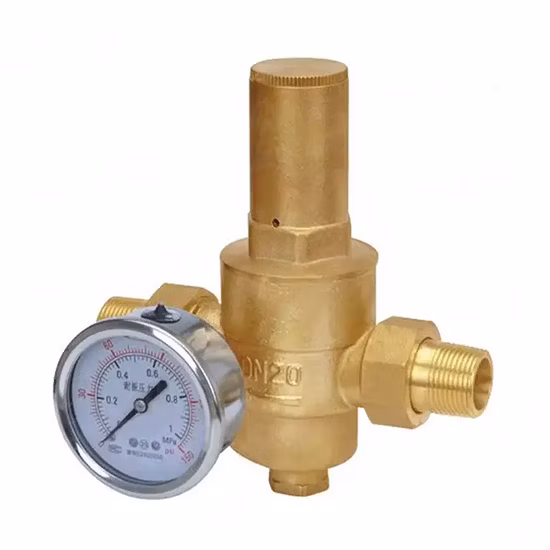 Best Quality 1/2in 3/4in 1in Brass Air Vent Valve Bronze Angle Valve Pressure Reducing Pn16
