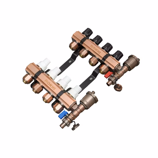 Stainless Steel 304 Manifolds with 19 Type Flow Meters. and Outputs of The Eurocone Standard of S. S 304